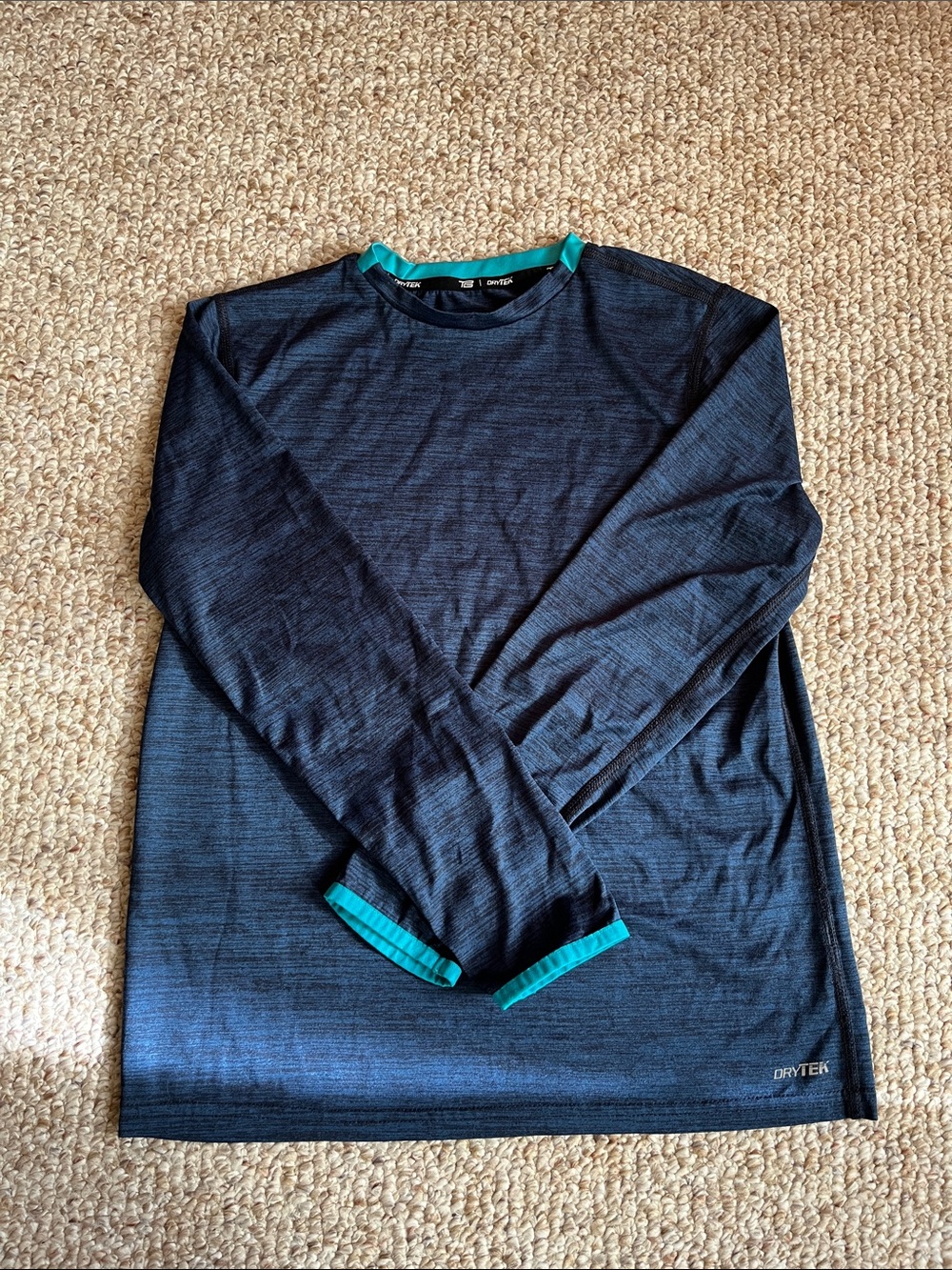 Youth long sleeve Dry Tek shirt by Tek Gear